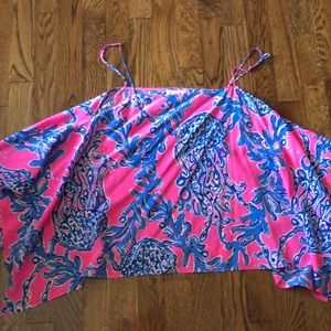 Lily Pulitzer flowy tank top